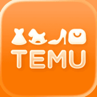 Temu app icon, a shopping app Hinder can lock when your budget runs out