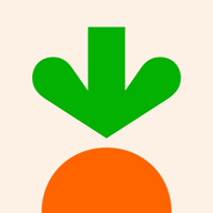 Instacart app icon, a spending app Hinder can block over budget